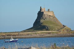 ‚Heilige Insel ‚, Lindisfarne Northumberland Historische Stätte lizenzfreie stockfotos ‚Heilige Insel ‚, Lindisfarne Northumberland Historische Stätte lizenzfreie stockfotos