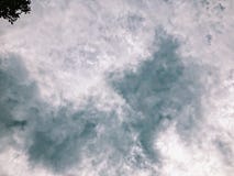 „небо нет этого же там „она сказала стоковая фотография rf „небо нет этого же там „она сказала стоковая фотография rf