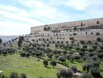 ‹Del †del ‹del †de la ciudad de Jerusalén Israel Panorama de la arquitectura religiosa de la vieja parte de la ciudad foto de archivo libre de regalías ‹Del †del ‹del †de la ciudad de Jerusalén Israel Panorama de la arquitectura religiosa de la vieja parte de la ciudad foto de archivo libre de regalías