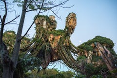 € de Pandora “el mundo de Avatar en el reino animal en Walt Disney World fotos de archivo € de Pandora “el mundo de Avatar en el reino animal en Walt Disney World fotos de archivo