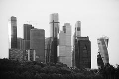 €žMoskwa City“ Internationales Geschäftszentrum Moskauer στοκ εικόνα €žMoskwa City“ Internationales Geschäftszentrum Moskauer στοκ εικόνα