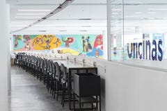 公立图书馆麦德林biblioteca pública piloto营业日2018年12月 免版税图库摄影 公立图书馆麦德林biblioteca pública piloto营业日2018年12月 免版税图库摄影