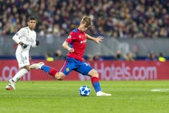 在Luzhniki体育场, CSKA -皇马的欧洲联赛冠军杯比赛 库存图片 在Luzhniki体育场, CSKA -皇马的欧洲联赛冠军杯比赛 库存图片