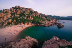 多数美丽的海岛在欧洲 最清楚的水在地中海 肋前缘Paradiso 库存照片 多数美丽的海岛在欧洲 最清楚的水在地中海 肋前缘Paradiso 库存照片