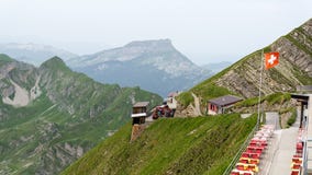 布里恩茨Rothorn铁路-山驻地(2) -瑞士 库存图片 布里恩茨Rothorn铁路-山驻地(2) -瑞士 库存图片