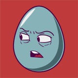 滑稽的动画片复活节彩蛋emoji象 逗人喜爱的意思号导航例证 查出 皇族释放例证 滑稽的动画片复活节彩蛋emoji象 逗人喜爱的意思号导航例证 查出 皇族释放例证