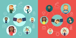 社会网络传染媒介概念 网站的平的设计例证 Infographic设计 通信系统和技术 库存例证 社会网络传染媒介概念 网站的平的设计例证 Infographic设计 通信系统和技术 库存例证