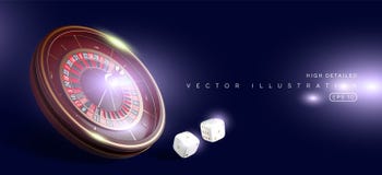 赌博娱乐场在蓝色背景隔绝的轮盘赌的赌轮 3D现实传染媒介例证 网上啤牌赌博娱乐场轮盘赌 皇族释放例证 赌博娱乐场在蓝色背景隔绝的轮盘赌的赌轮 3D现实传染媒介例证 网上啤牌赌博娱乐场轮盘赌 皇族释放例证