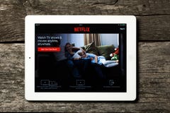 赫尔松,乌克兰- 2016年2月12日:netflix 库存照片 赫尔松,乌克兰- 2016年2月12日:netflix 库存照片