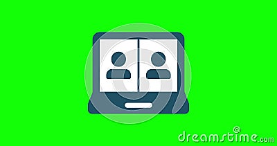 动画视频会议视频呼叫网络会议网络研讨会图标影视素材 视频包括有按钮 艺术 购买权 安卡拉 192793856