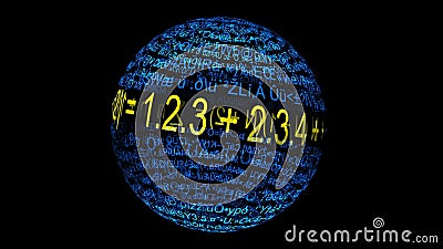 球上的数学公式图股票视频 视频包括有物理 设计 科学 余弦 功能 概念 图形 几何 球上的数学公式图股票视频 视频包括有物理 设计 科学 余弦 功能 概念 图形 几何