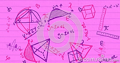 紫色背景中的数学方程 影视素材 视频包括有communication Handwritten 紫色背景中的数学方程 影视素材 视频包括有communication Handwritten