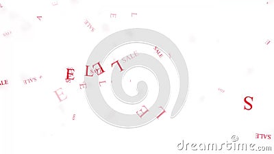 Big Sale的文字,即将出现的短信以未来主义的光线背景呈现大促销亮粉红