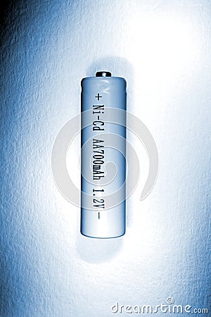 1.2 volt battery Stock Photo