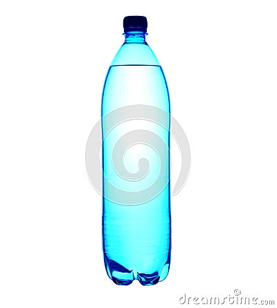 1,5 liter bottled water Stock Photo