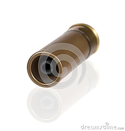12 caliber bullet cartridge Stock Photo