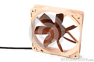 12cm cooling fan Stock Photo