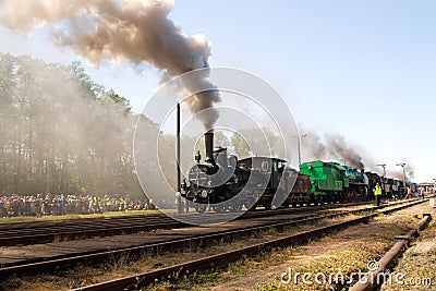 16th Steam Locomotive Parade 2009 Editorial Stock Photo