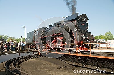 16th Steam Locomotive Parade 2009 - OL 49 Editorial Stock Photo