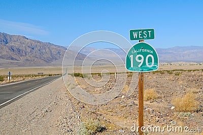 190 Road III Stock Photo