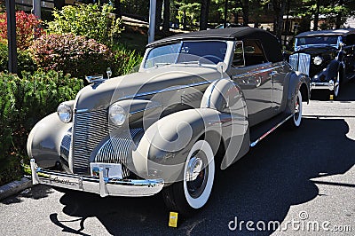 1940 Cadillac Convertible Coupe Series 75 Editorial Stock Photo