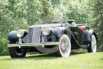 1954 MG Stock Photo