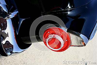 1956 Ford Tail Lamp Stock Photo