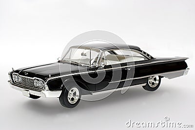 1960 Ford Starliner metal scale toy car Stock Photo