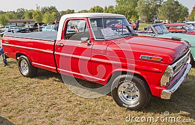 1969 Ford F100 Ranger Truck Editorial Stock Photo