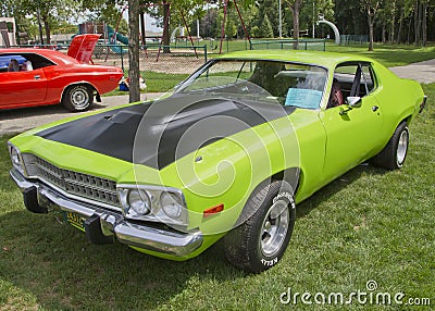 1973 Plymouth Satellite Editorial Stock Photo