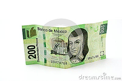 200 pesos bill Stock Photo