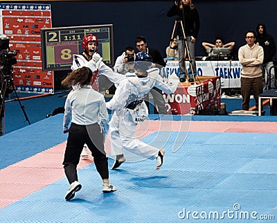 2009 Italian Taekwondo Championships Editorial Stock Photo