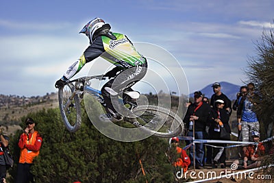 2009 UCI Mountain Bikes world champs Editorial Stock Photo