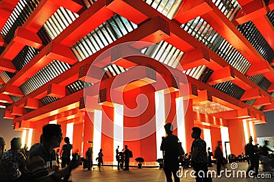 2010 shanghai expo China Pavilion Editorial Stock Photo