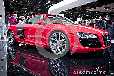2011 Audi R8 at NAIAS Editorial Stock Photo