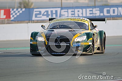 2012 Dunlop 24 Hours Race in Dubai Editorial Stock Photo