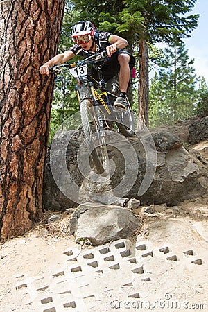 2012 Oregon Enduro Series Race #1: Bend, OR Editorial Stock Photo