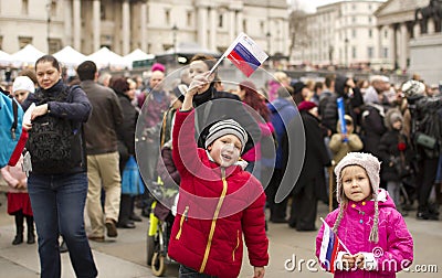 2014 Russian Festival Editorial Stock Photo