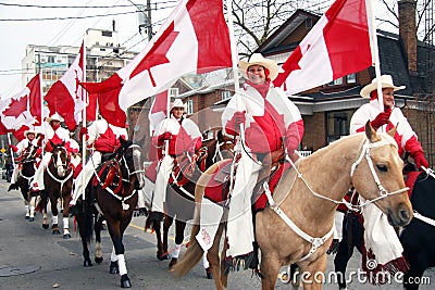 29th Annual Weston Santa Claus Parade Editorial Stock Photo