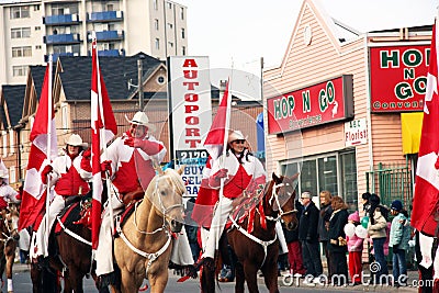 29th Annual Weston Santa Claus Parade Editorial Stock Photo