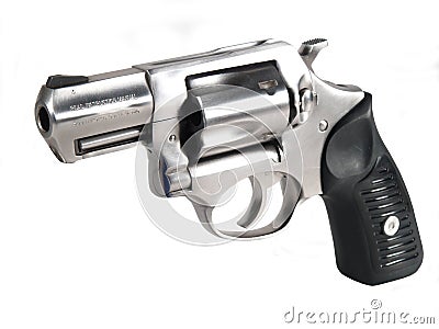 .357 Magnum Revolver Stock Photo