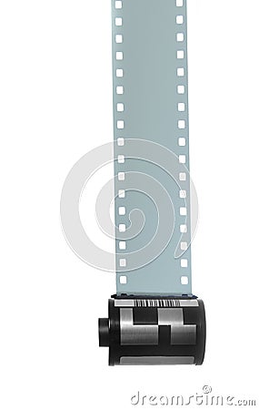 35mm Filmstrip for Photography Stock Photo