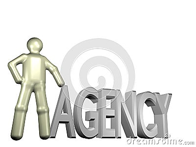 3d agency Stock Photo