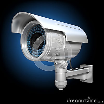 3d cctv Stock Photo