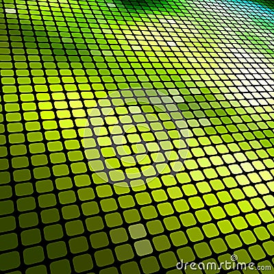 3D mosaic background Vector Illustration