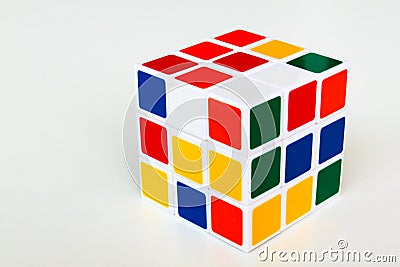 3D rubik cubes Editorial Stock Photo