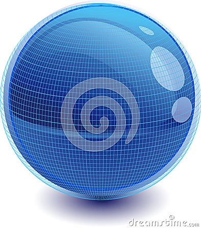 3d sphere Vector Illustration