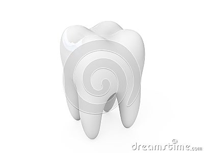 3d tooth Stock Photo