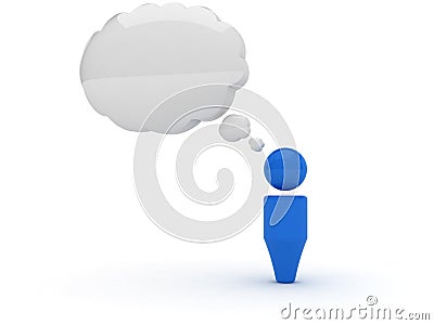 3d web icon - Suggestions Stock Photo