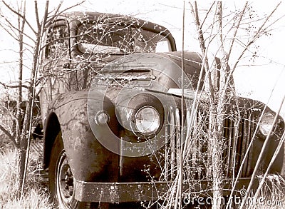 truck,rust,old junk,retro,antique Stock Photo